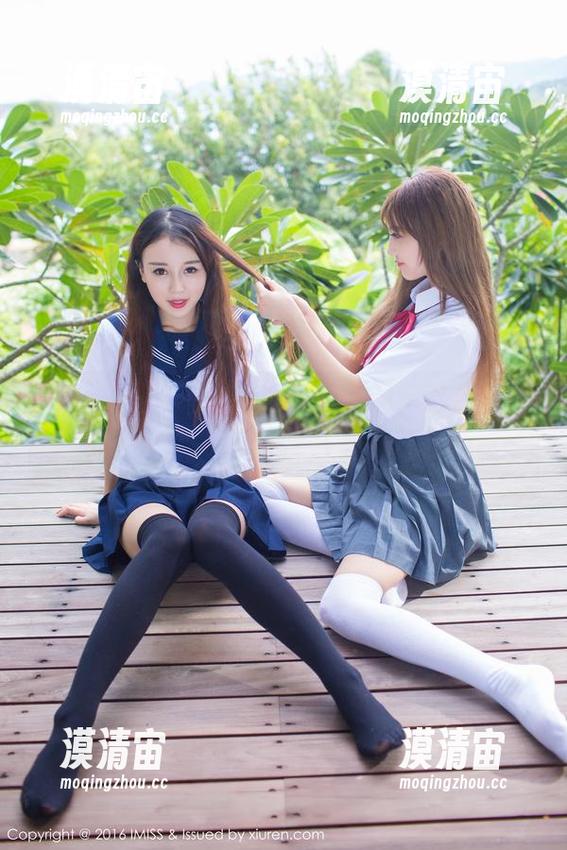 IMiss爱蜜社 - 小丽莎萌萌哒运动作品集，运动吗？其实就是个摆姿势的现场吧。