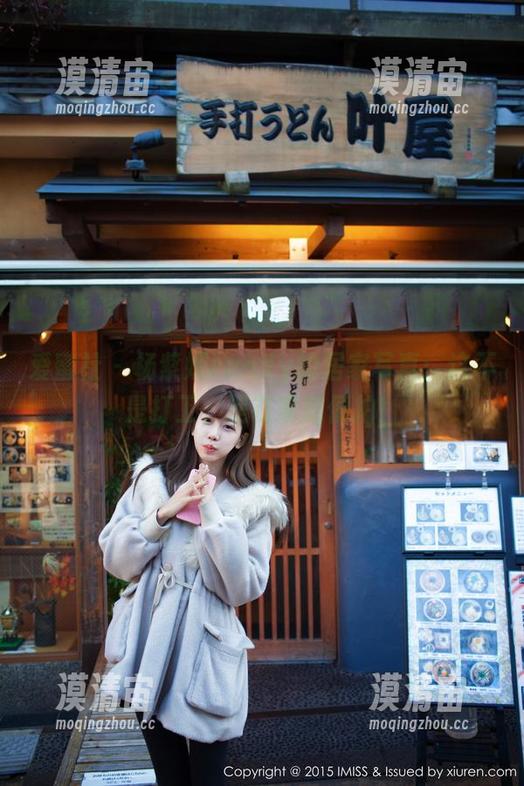 爱蜜社 - 杨紫嫣candy的居家写真：这不是打工，是在家随便拍！