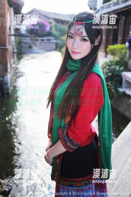 美媛馆 - Laura张小妮比基尼写真集：原图让人直呼‘OMG，我也想这么穿！’