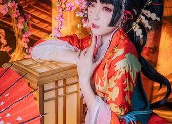 金鱼yui的旗袍玉藻前：原图，竟然让人一秒入迷！