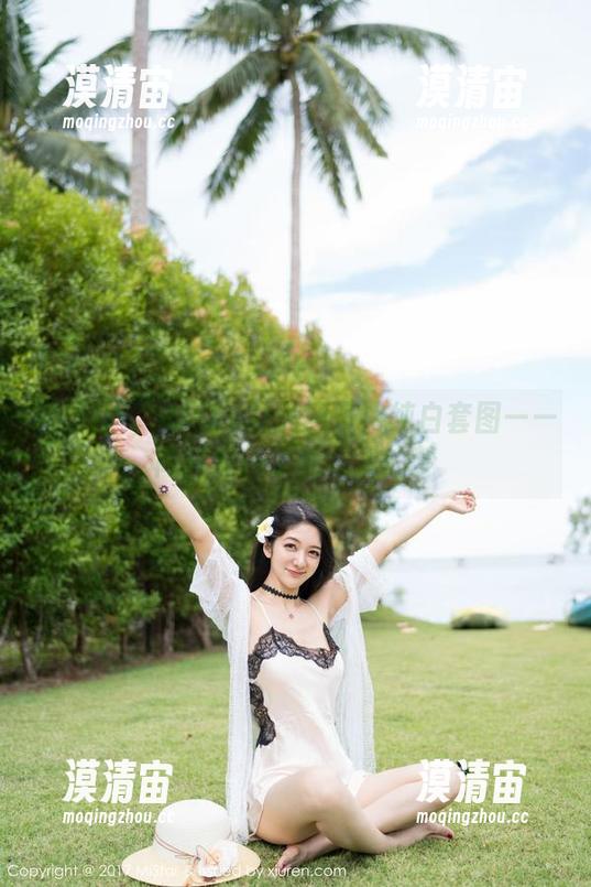 魅妍社 - Mieko林美惠子：纯白套图——简直像极了画框里的梦